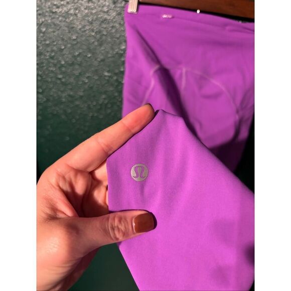 Lululemon Swift Speed High-Rise Crop 21" Moonlit Magenta Sz 2 - Picture 3 of 4